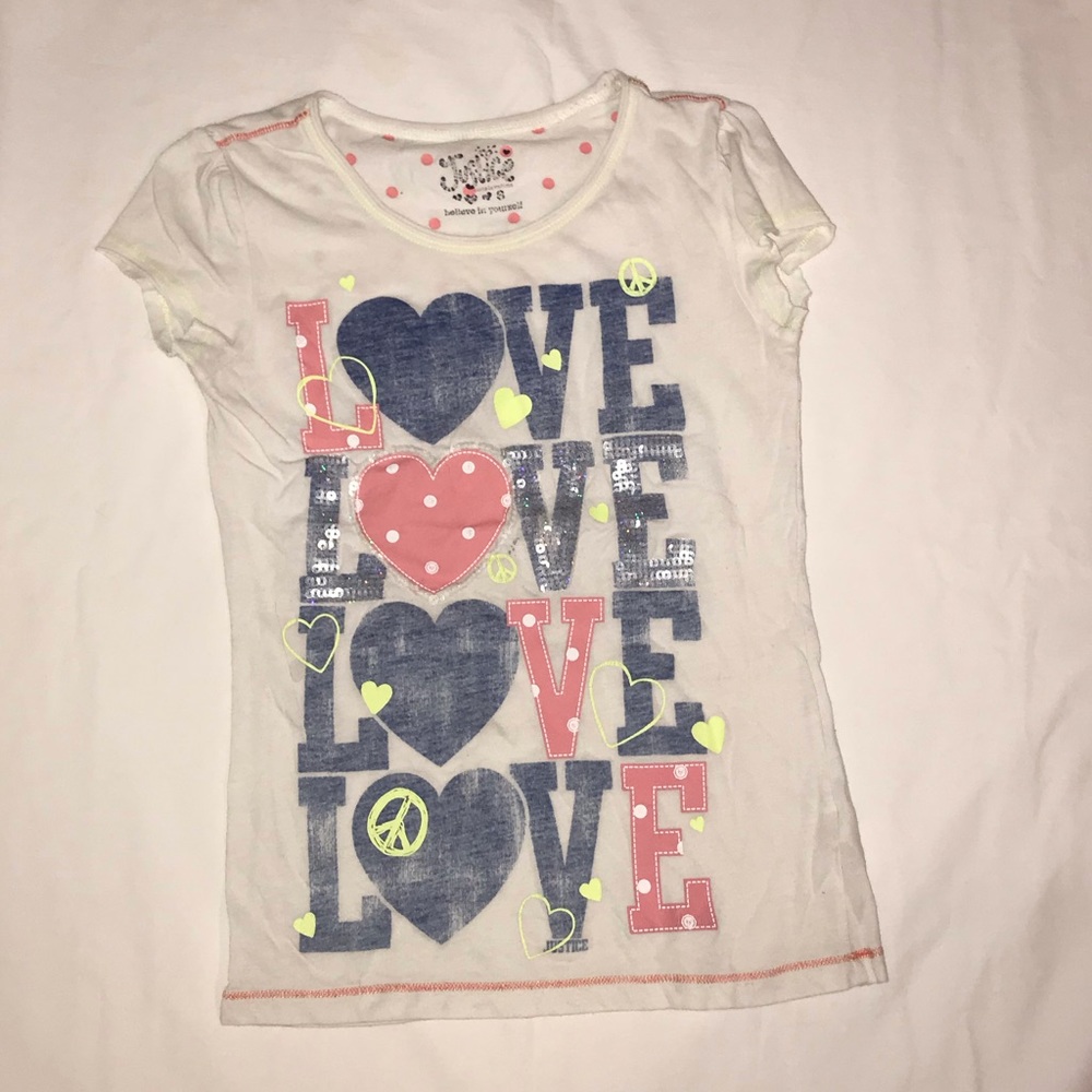 Justice LOVE t-shirt